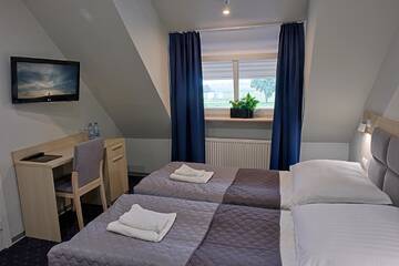 Фото номера Двухместный номер с 1 кроватью Отель Hotel Podjadek г. Гужно 10