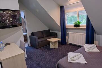 Фото номера Двухместный номер с 1 кроватью Отель Hotel Podjadek г. Гужно 21